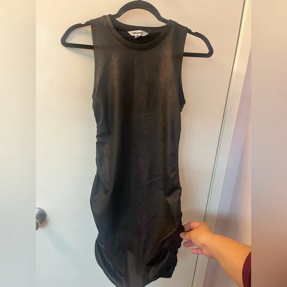 Steve Madden Small Black Sleeveless Dress (RSB) PTP 14-17/L 33 Like New - Picture 4 of 13